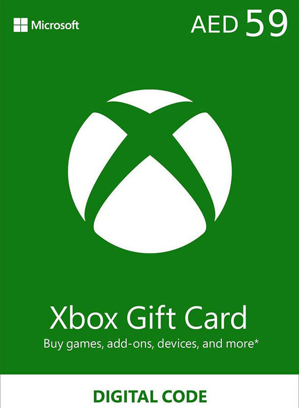 

Microsoft UAE Xbox Live 59 AED Gift Card for Xbox One, Green