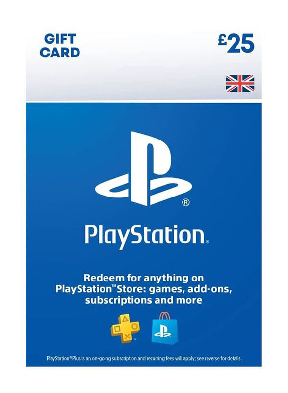 

Sony British Pounds 25 British Gift Card for PlayStation, Multicolour