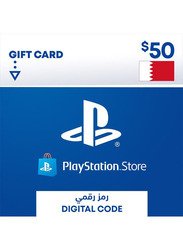 Sony PlayStation Network BH Store 50 Dollar Gift Card for PlayStation PS4 PS3 & PSVita, Multicolour