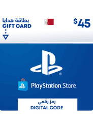 Sony PSN BH Store 45 Dollar Gift Card for PlayStation, Multicolour