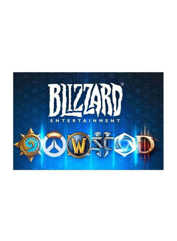 

Blizzard Entertainment 50 Dollar Digital Card Delivery via SMS or WhatsApp, Multicolour