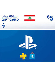 Sony PlayStation Network LEB Store 5 Dollar Gift Card for PlayStation, Multicolour
