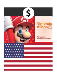 Nintendo US Account 20 Dollar Gift Card for Mobile Games, Multicolour