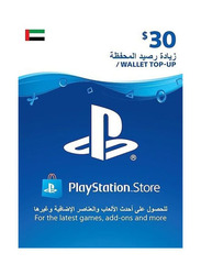 Sony $30 Saudi Gift Card for PlayStation, Multicolour