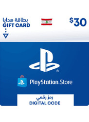 Sony PlayStation Network LEB Store 30 Dollar Gift Card for PlayStation, Multicolour