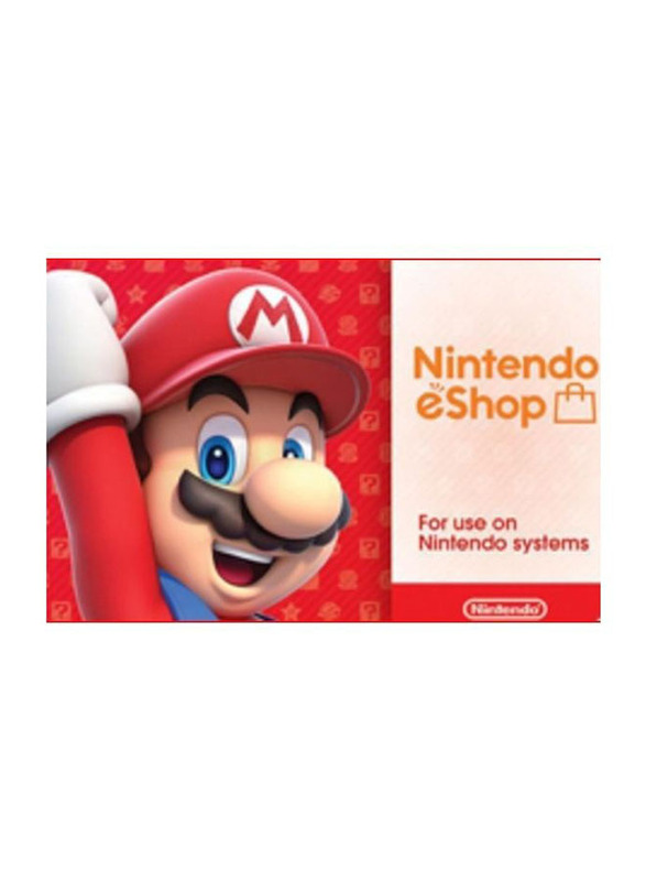 Nintendo US Account 20 Dollar Gift Card for Mobile Games, Multicolour