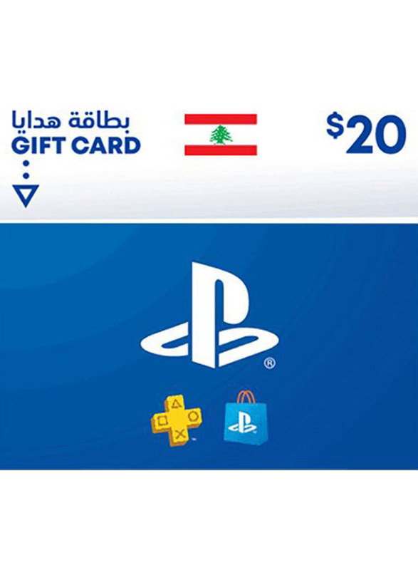 Sony $20 LEB Store Gift Card for PlayStation, Multicolour