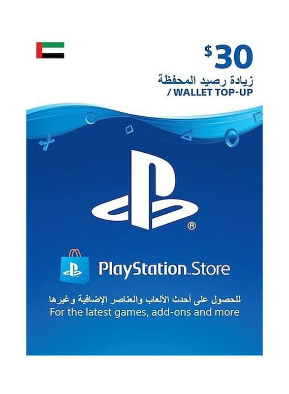 

Sony $30 Saudi Gift Card for PlayStation, Multicolour