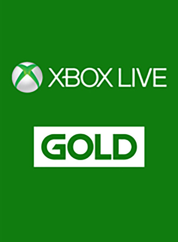 Microsoft Xbox Live 1 Month USA Subscription Gift Card, Multicolour