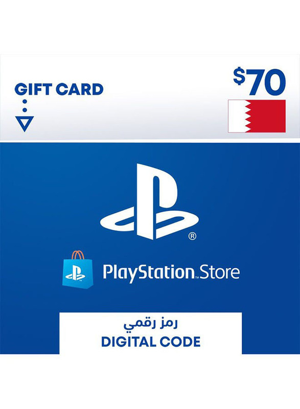 Sony PSN BH Store 70 Dollar Gift Card for PlayStation, Multicolour