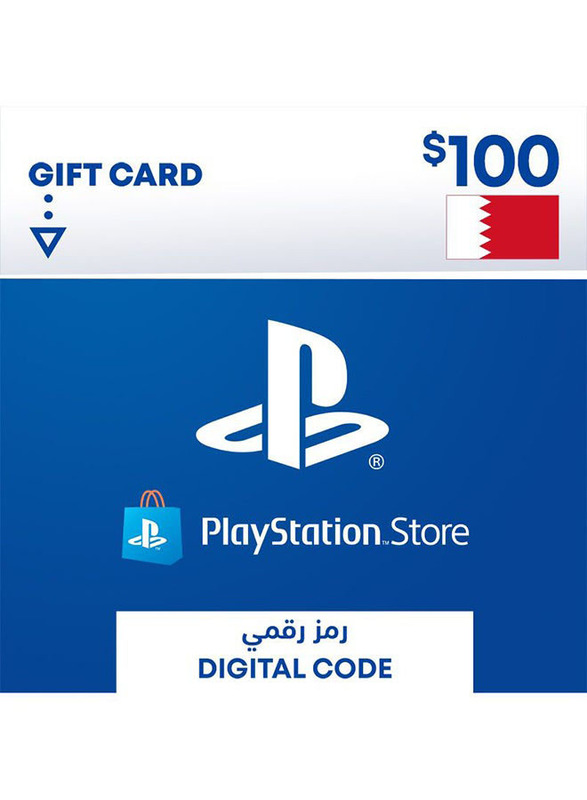 Sony $100 Bahrain Store Gift Card for PlayStation, Multicolour