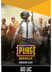 PUBG Mobile 60 Uc Global Digital Code for Mobile Games, Multicolour