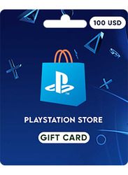 Sony PlayStation Network Saudi 100 USD Gift Card for PlayStation, Multicolour