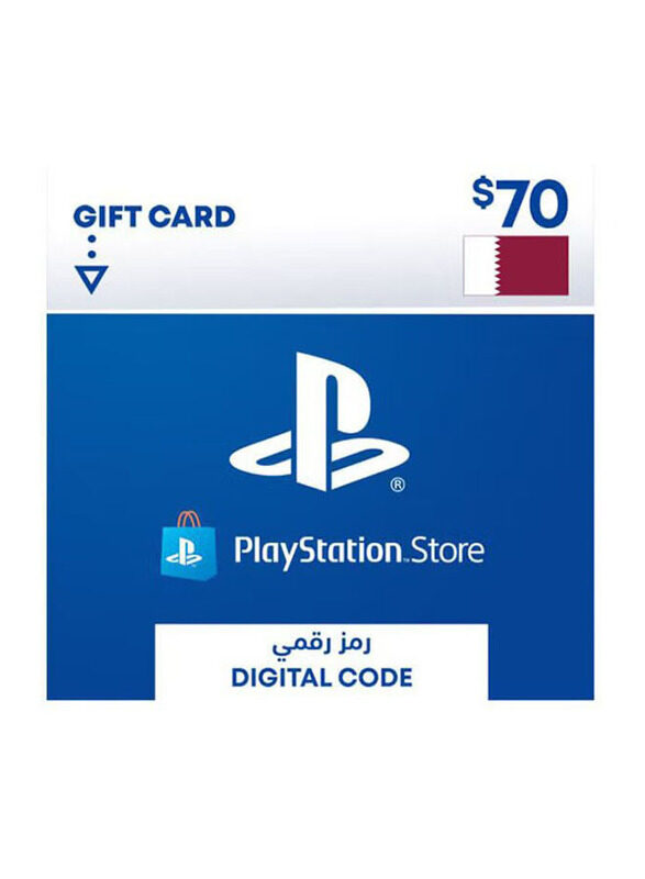 

Sony PlayStation Network Qatar 70 Dollar Gift Card for PlayStation, Multicolour