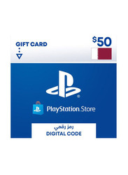 Sony $50 Qatar Gift Card for PlayStation, Multicolour