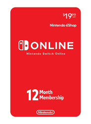 Nintendo 12M Membership for Nintendo, Red