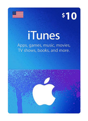 Apple 10 Dollar USA App Store & iTunes Gift Card Delivery via SMS or WhatsApp, Dark Blue