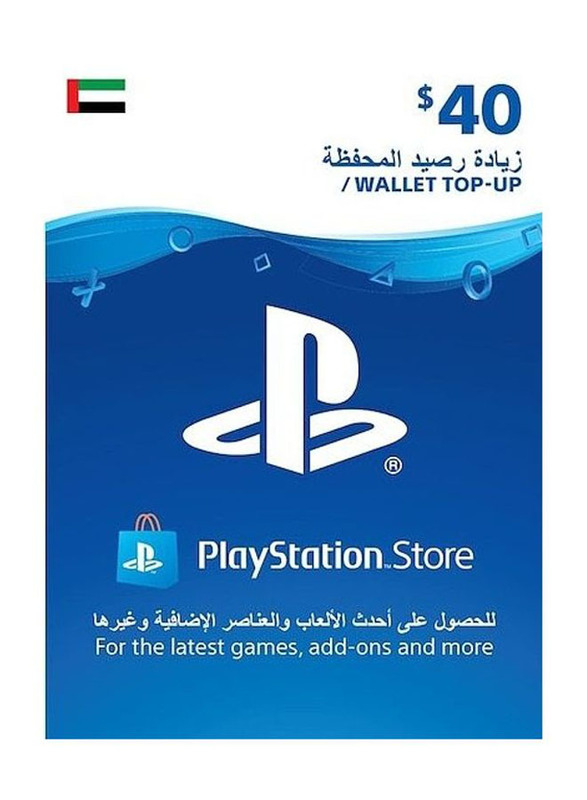 Sony $40 Saudi Gift Card for PlayStation, Multicolour