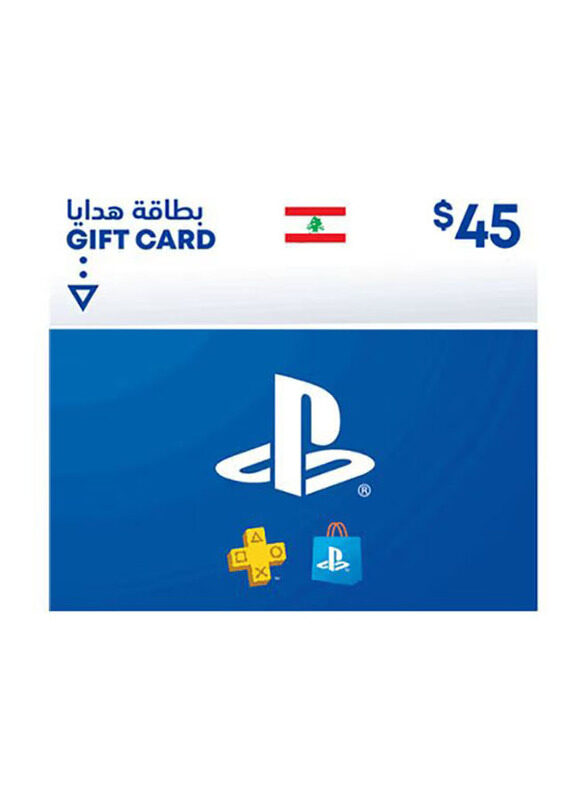 

Sony PlayStation Network LEB Store 45 Dollar Gift Card for PlayStation, Multicolour