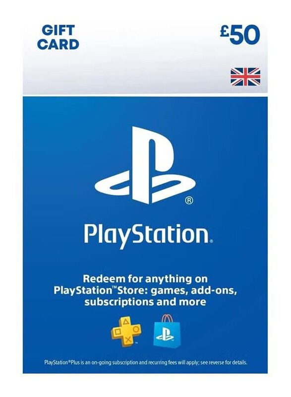 

Sony PlayStation Network British 50 Euro Gift Card for PlayStation, Multicolour