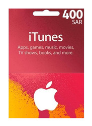 Apple 400 SAR KSA iTunes Gift Card, Red
