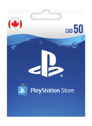 Sony PlayStation Network 50 CAD Gift Card for PlayStation, Multicolour
