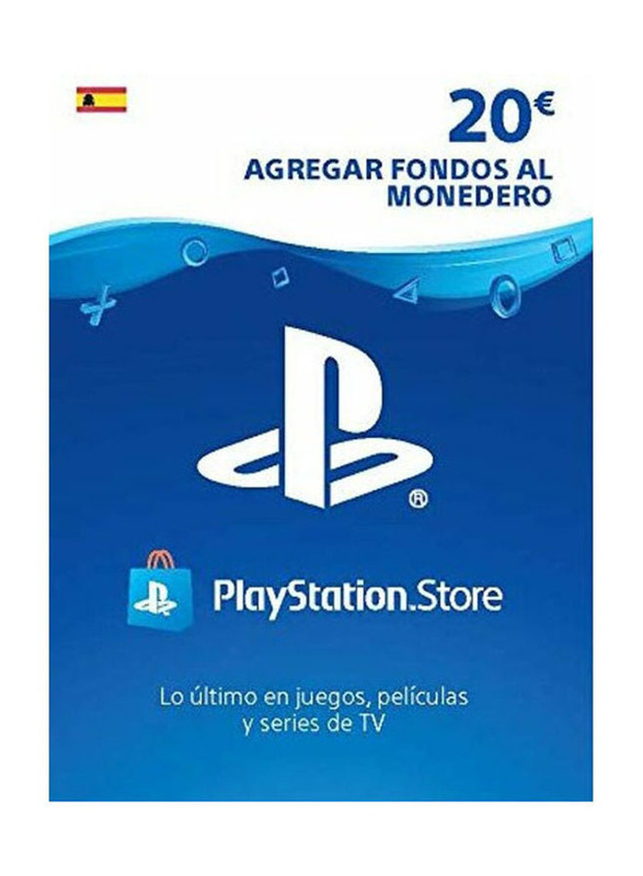 Sony PlayStation Network Spain 20 Euro Gift Card for PlayStation, Multicolour