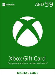 Microsoft UAE Xbox Live 59 AED Gift Card for Xbox One, Green