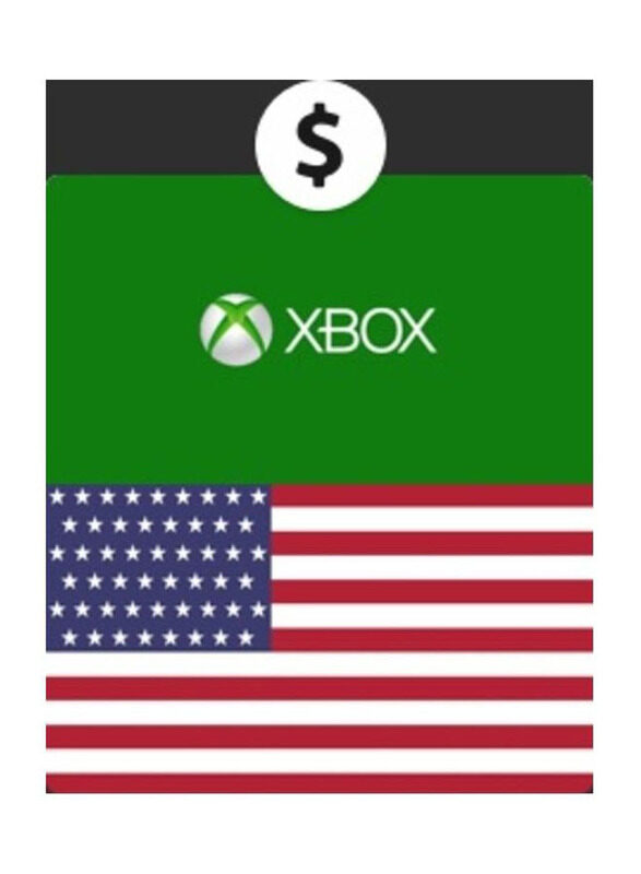 

Microsoft Xbox Live US 25 Dollar Gift Card for Xbox, Multicolour