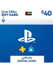 Sony 12 Hours Delivery Playstation Network VIA SMS-40 USD Wallet Top-Up for Playstation, Multicolour