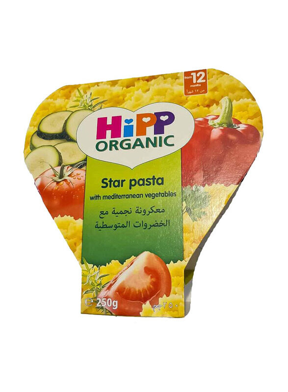 

Hipp Star Pasta with Mediterranean Vegetables, 250g