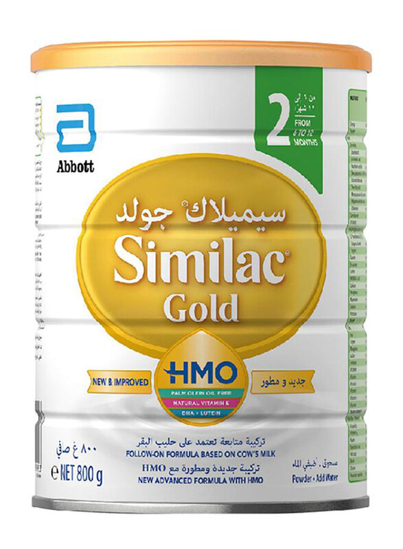 

Similac Gold Stage 2 HMO Follow On Formula Milk, 6-12 Months, 800g