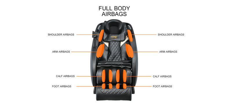 Zero HealthCare U-Galaxy Plus Massage Chair Unwind and Experience the Ultimate Full Body Bliss with Zero Gravity Technology