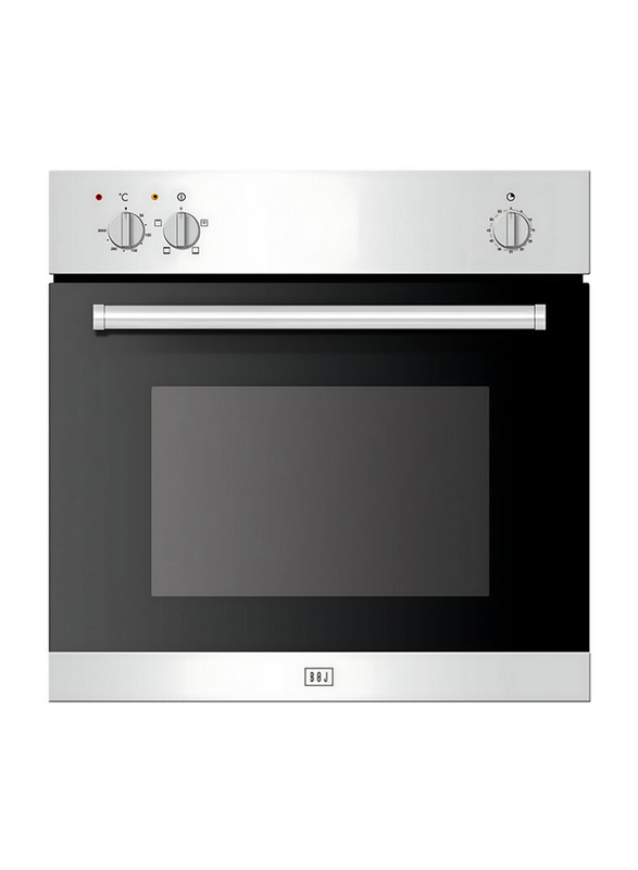 Boj 60cm Stainless Steel Gas Oven with Glass, OVG 6060BX, Silver