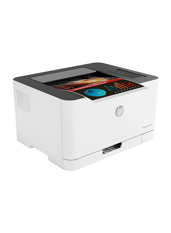 

HP Color 150NW Laser Printer, 4ZB95A, White