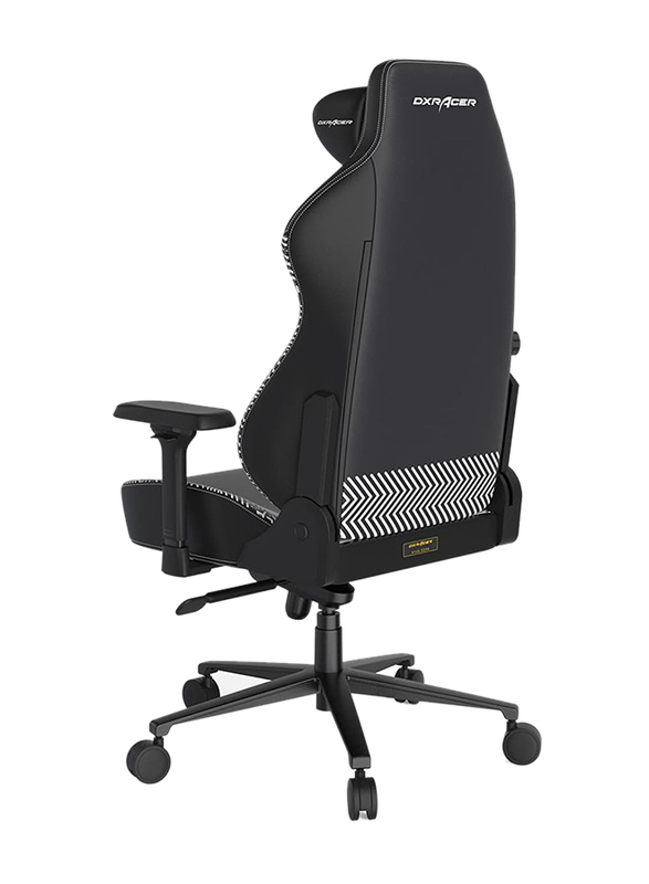 DXRacer Craft Pro Stripes-1 Extra Wide And Thick Seat Cushion Wireless Gaming Chair, Black/White
