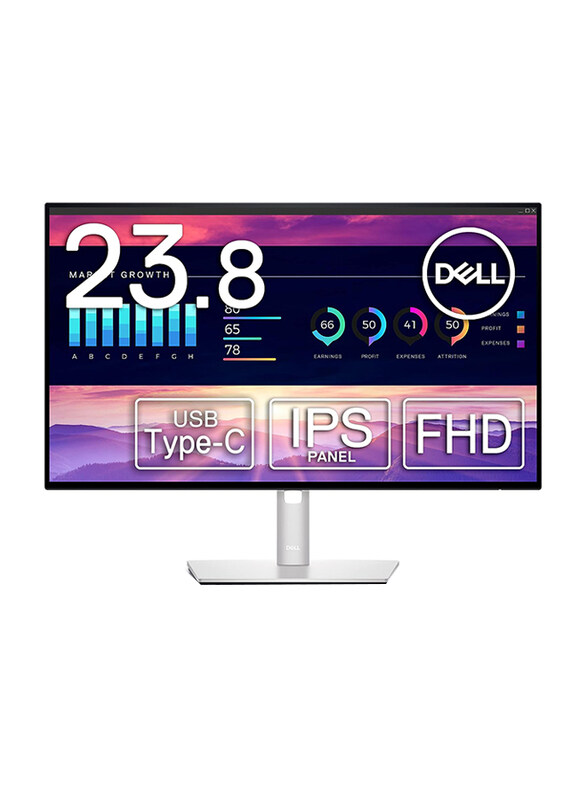 

Dell 24 Inch FHD Ultra Sharp Monitor, U2422H, Silver/Black