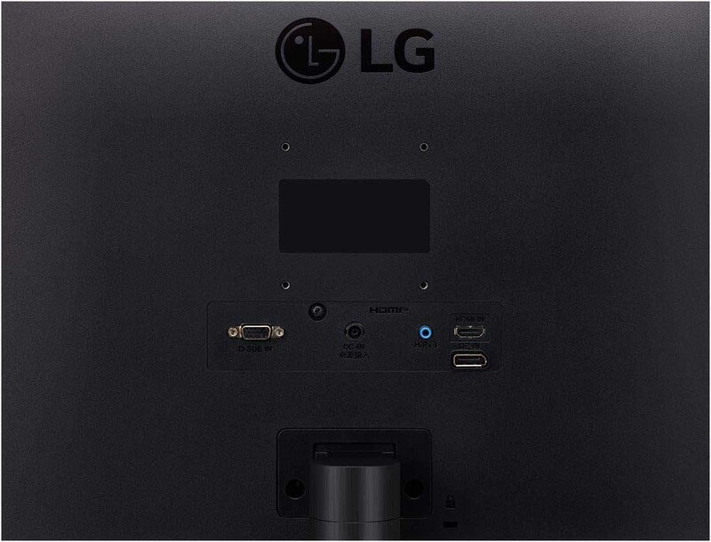 LG 24 Inch Full HD IPS with AMD Gaming Monitor, 24MP60G-B, Black
