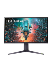 LG 32 Inch UltraGear UHD 4K Gaming Monitor Nano IPS with ATW VESA Display, 32GQ950, Black