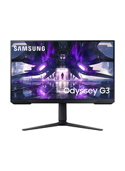 Samsung 24 Inch Odyssey G3 165Hz Gaming Monitor, LS24AG320NMXUE, Black