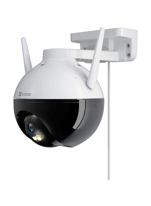 Ezviz C8C 1080P Wi-Fi Security Camera, White/Black