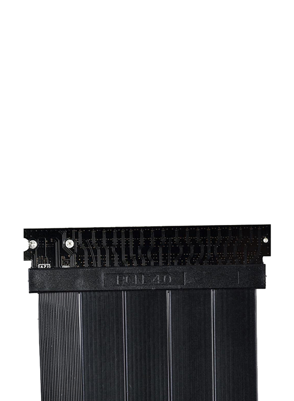 Lian Li Premium Pci-E 16X 4.0 200mm Extender Riser Cable, Black