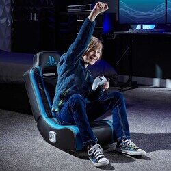 Xrocker Playstation Geist 2.0 Gaming Chair, Black/Blue