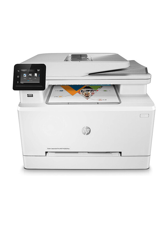 

HP Colour LaserJet Pro All-In-One Printer, M283fdw, White