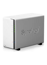 Synology 2 Bay 512MB NAS DDR4 DiskStation, DS220j, White