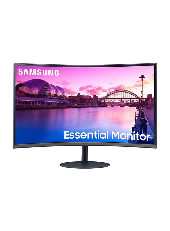 

Samsung 32 Inch Curved Monitor With 1000R Curvature, LS32C390EAMXUE, Black