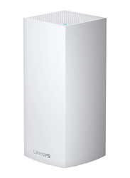 Linksys Velop 6 Mesh Tri-Band WiFi system WLAN Router range Extender MU-MIMO and 4 Times Fast Speeds for 50 Devices, MX5300, White