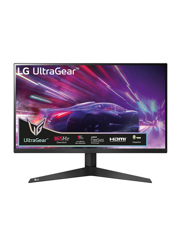 LG Electronics UltraGear 23.8 Inch FHD Gaming Monitor, VA Panel, 165Hz, 1ms MBR, AMD FreeSync Premium, 24GQ50F-B, Black