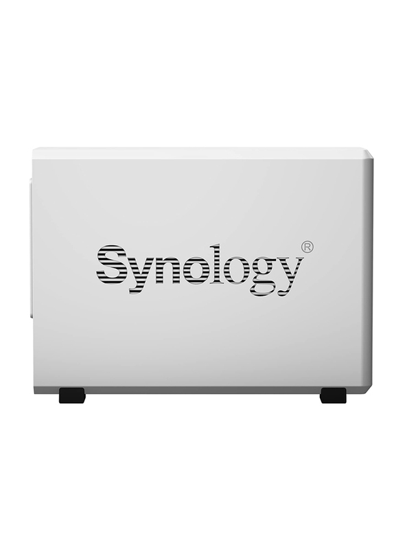 Synology 2 Bay 512MB NAS DDR4 DiskStation, DS220j, White