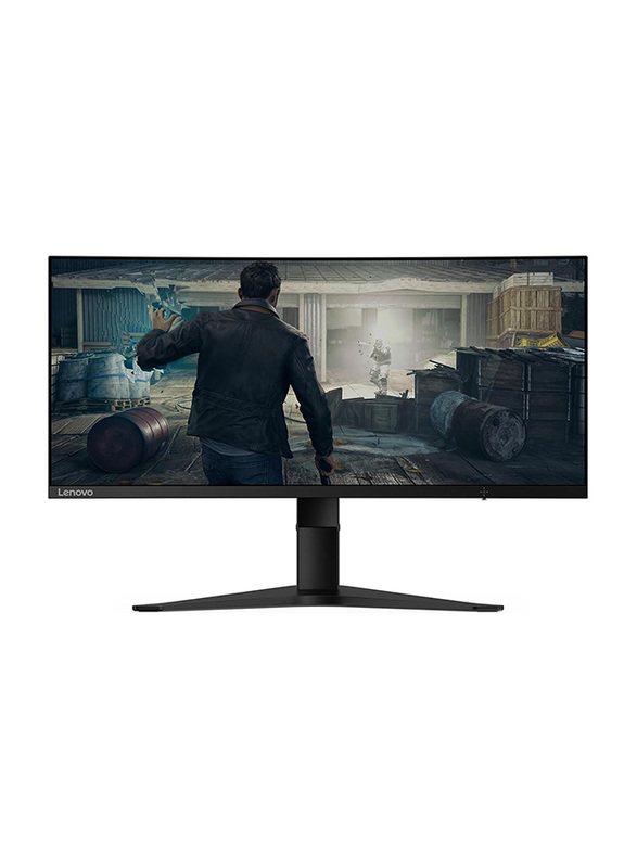 Lenovo 34 Inch Curved Wide QHD Gaming Monitor With HDMI, G34w-30, Black